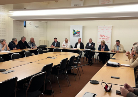 Contrat territoire bocage mayennais signature