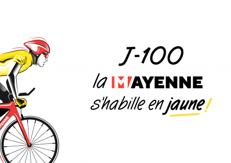 J-100 la Mayenne s'habille en jaune